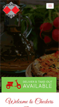 Mobile Screenshot of checkerspizza.ca